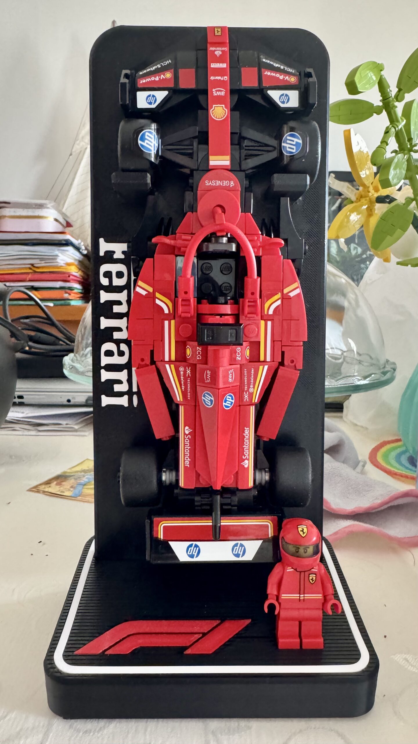 Support pour une F1 Lego